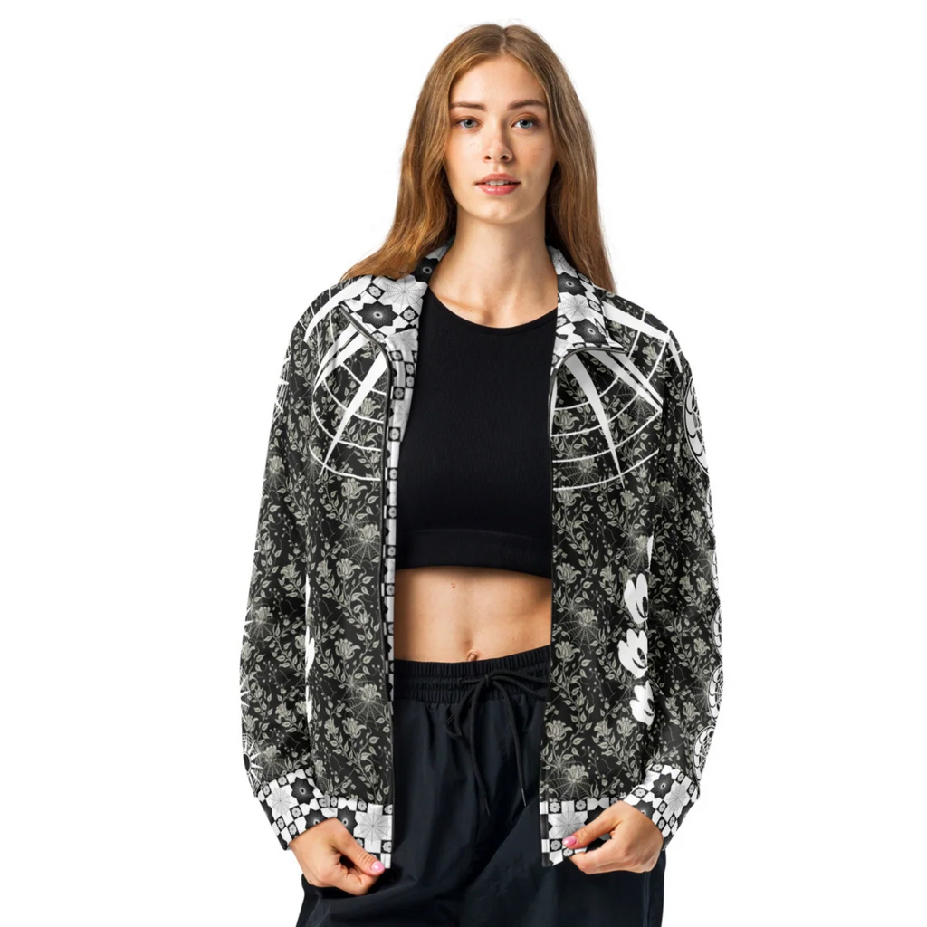Studio Track Jacket (Floral Eclipse)