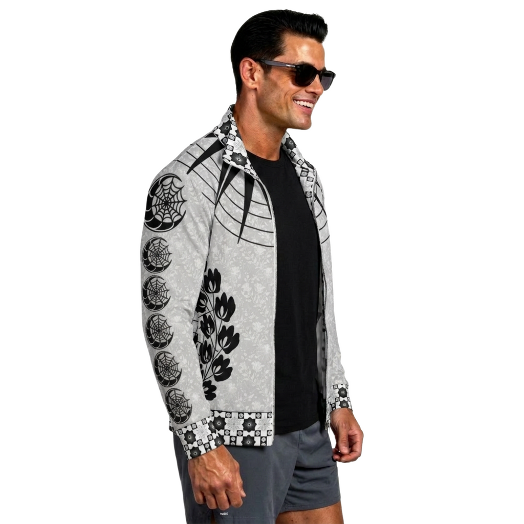 Studio Track Jacket Lite (Floral Eclipse)