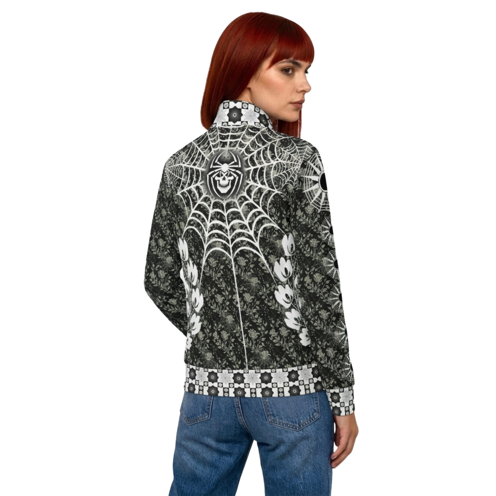 Studio Track Jacket (Floral Eclipse)