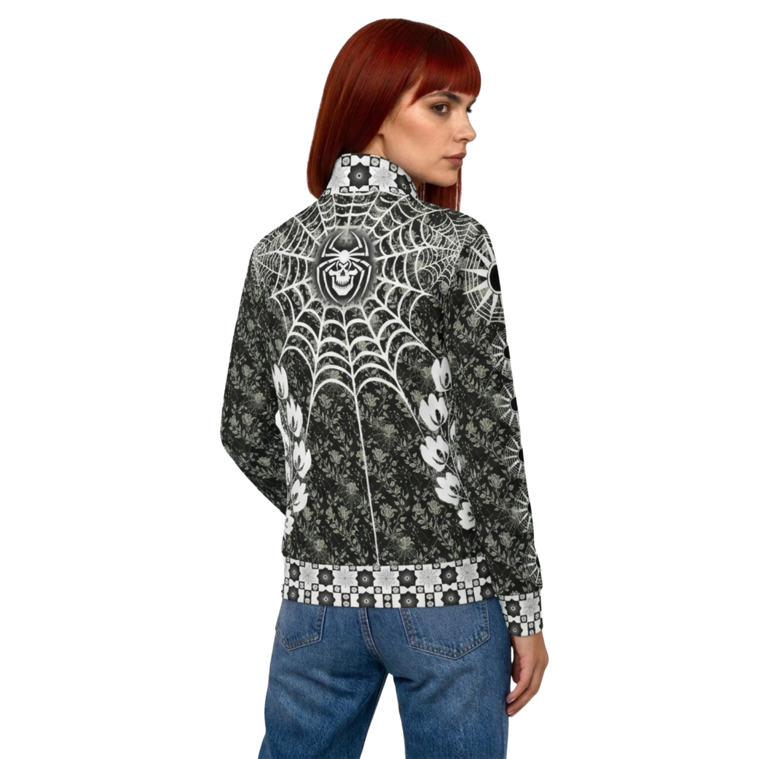 Studio Track Jacket (Floral Eclipse)