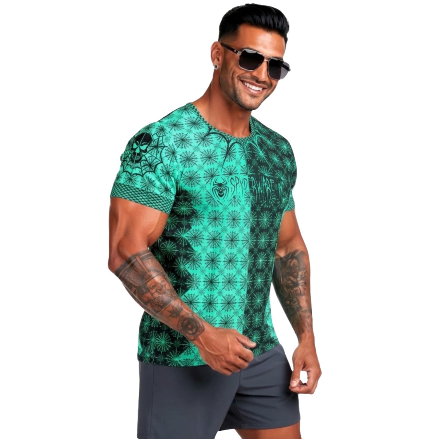 E005: Men's Tech Tee (Blue)