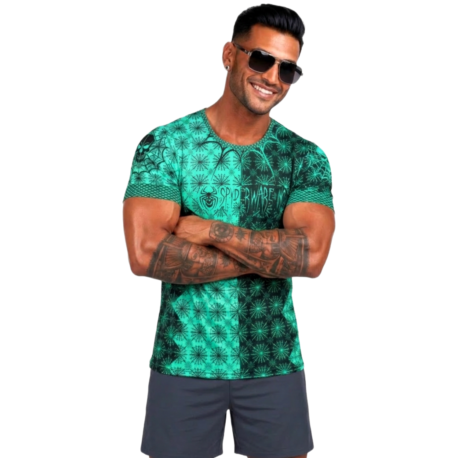 E005: Men's Tech Tee (Blue)