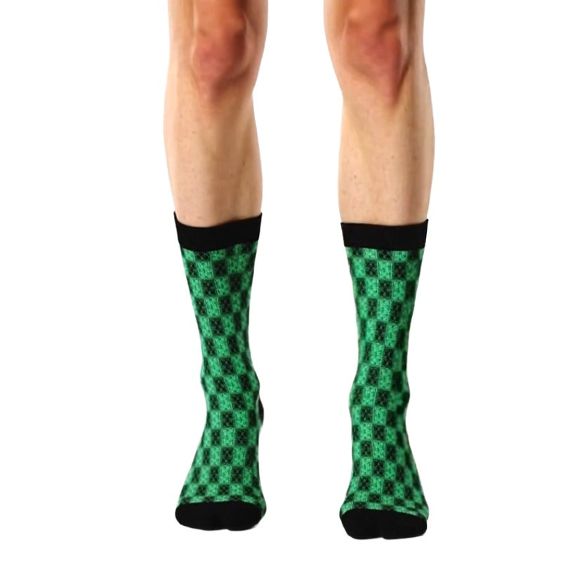 B036: Crew Socks (Green)