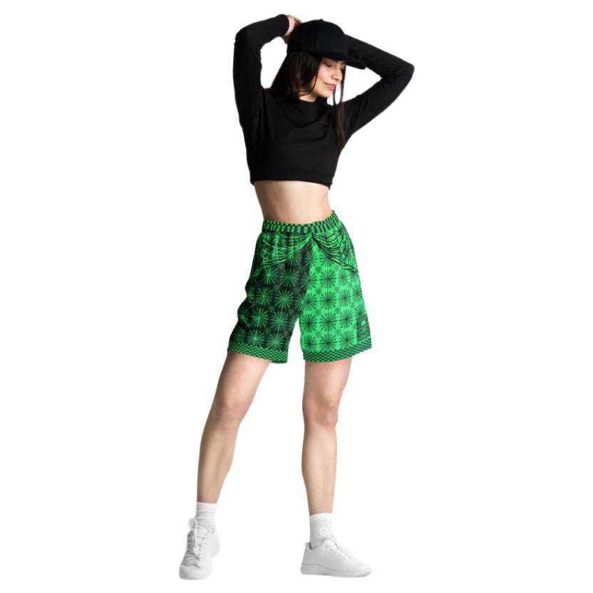B007: Tech Short (Green)