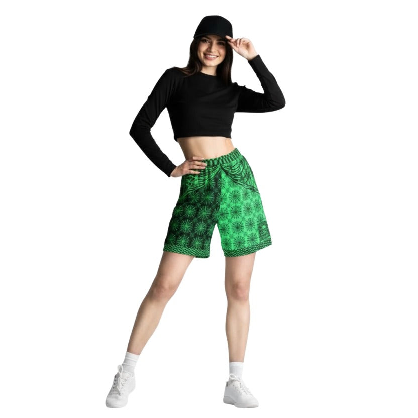 B007: Tech Short (Green)
