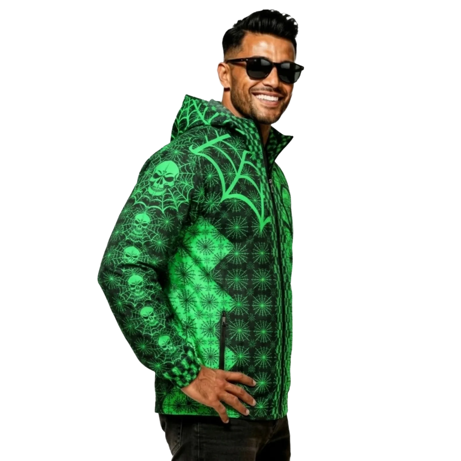 B001: Men’s Windbreaker (Green)