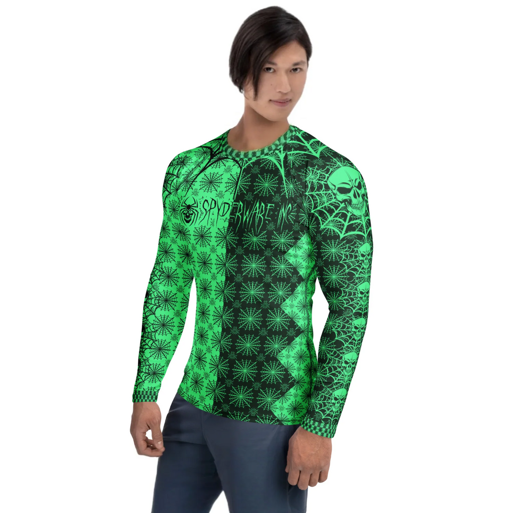 B025: Men's Tech Long-Sleeve (Green)