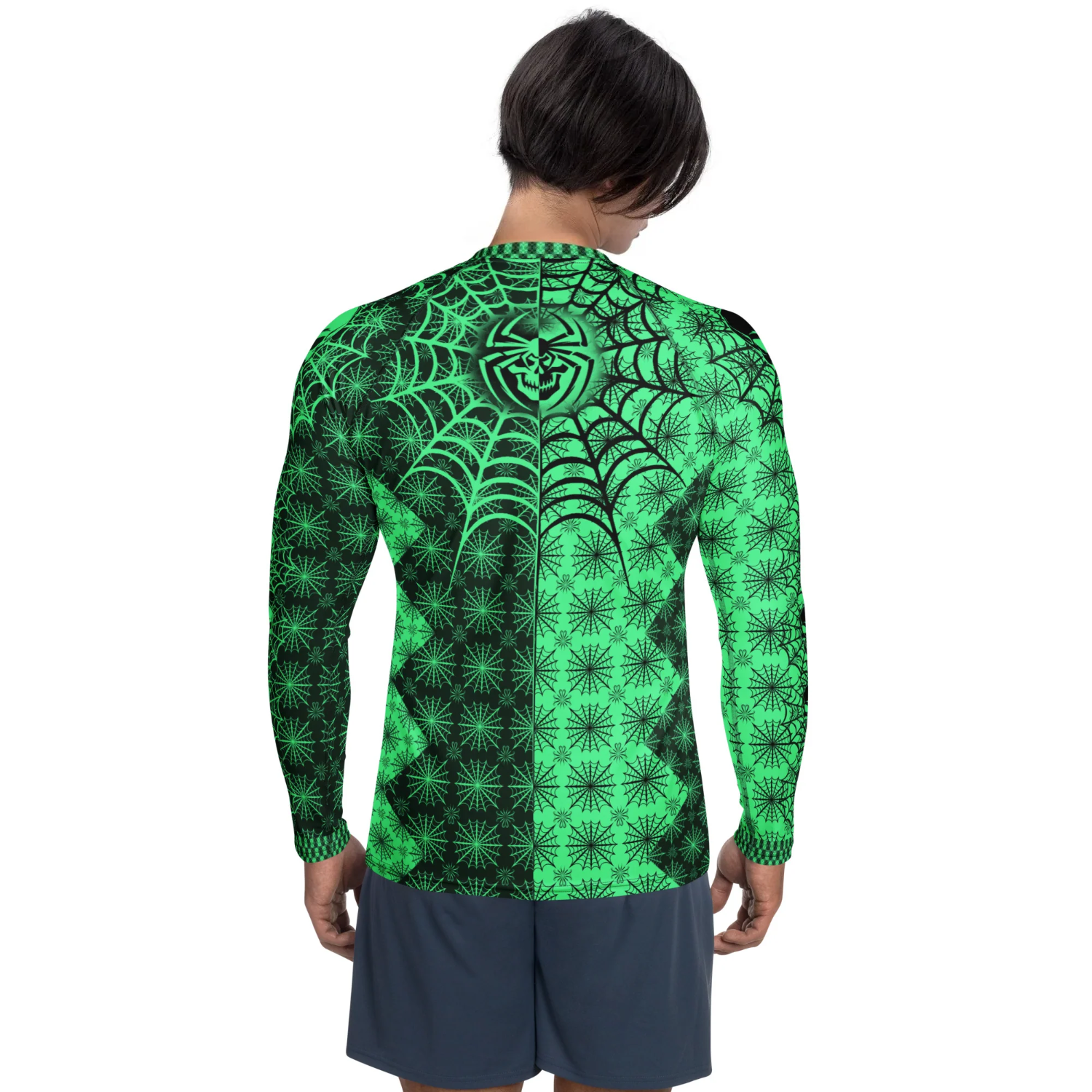 B025: Men's Tech Long-Sleeve (Green)