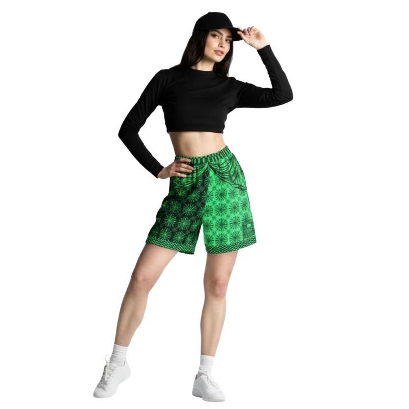B007: Tech Short (Green)