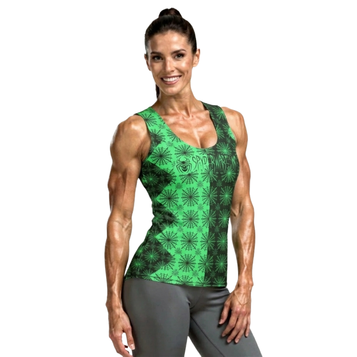 B004: Women's Tank Top (Green)