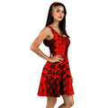 C002: Structured Dress (Red)