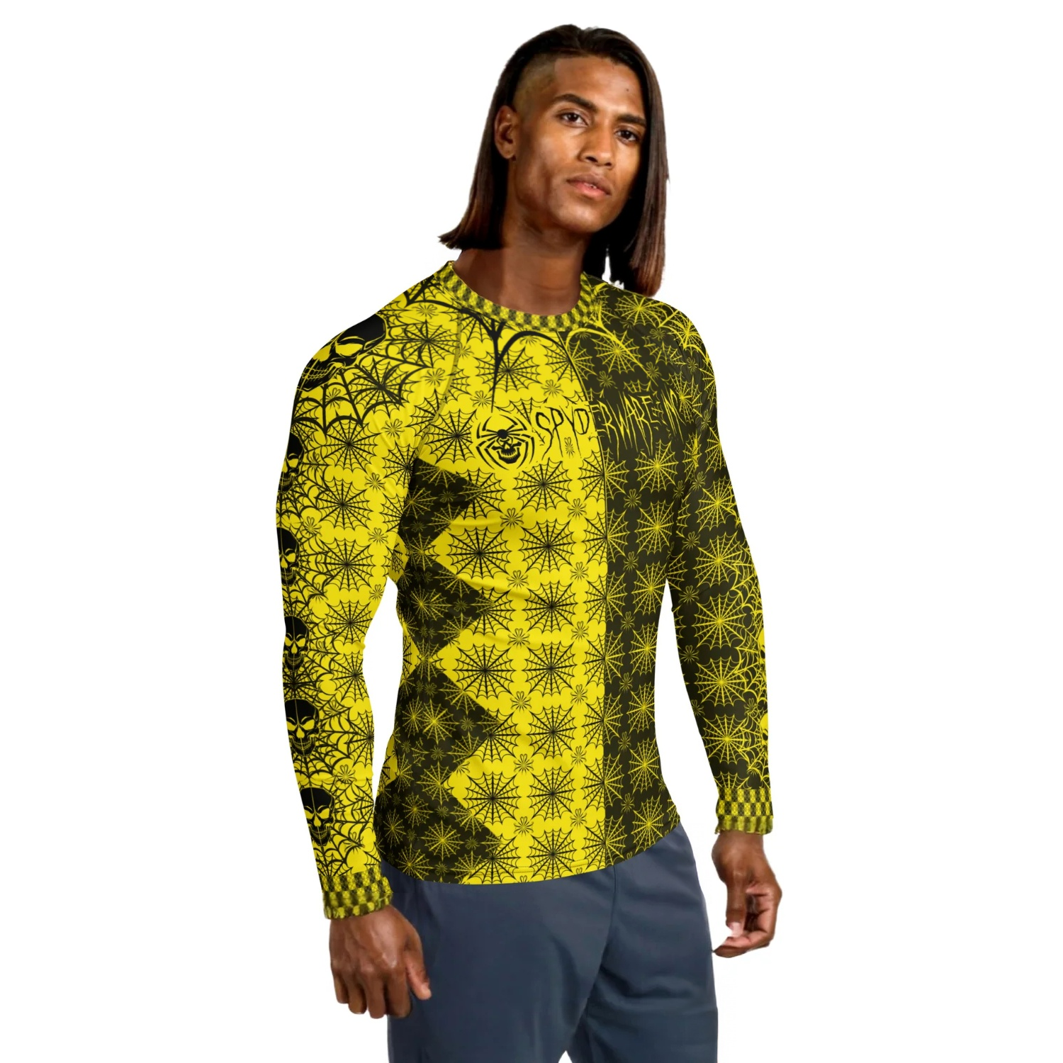 D031: Men's Tech Long-Sleeve (Yellow)