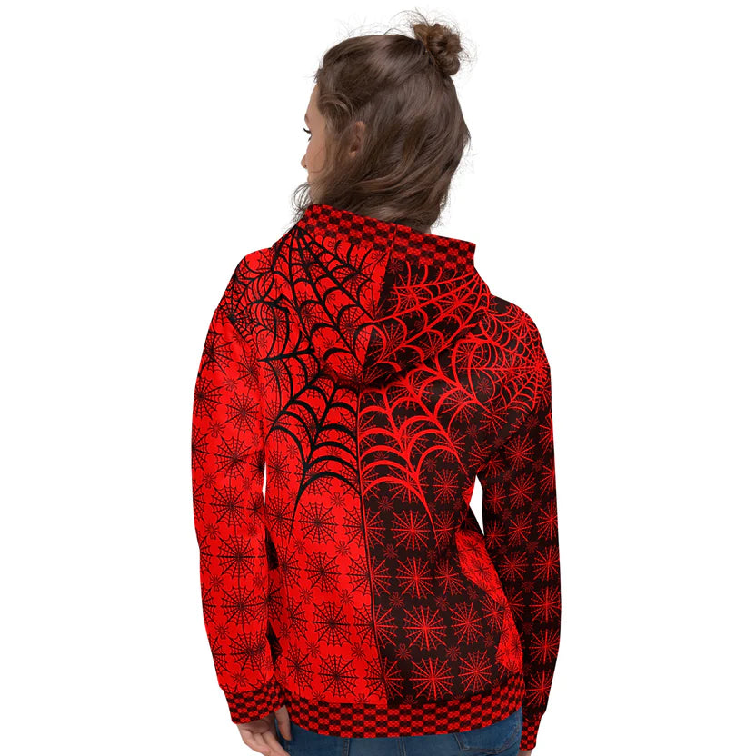 C010: Unisex Cotton Hoodie (Red)