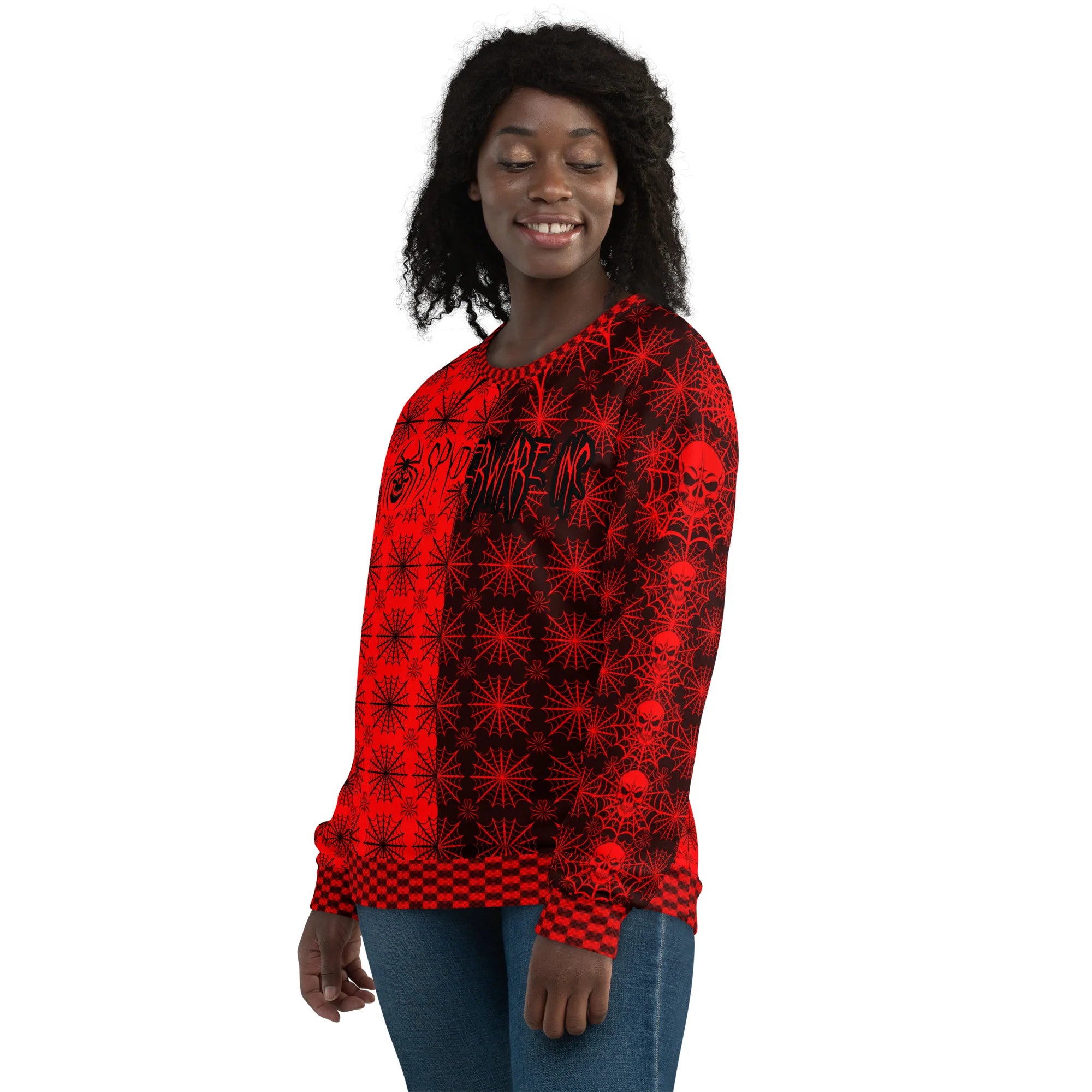 C028: Lightweight Structured Fleece (Red)