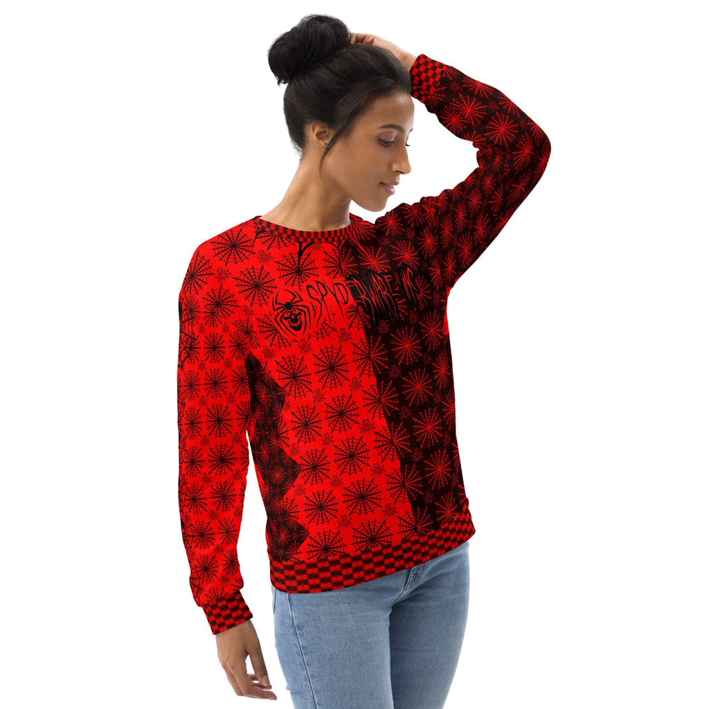 C028: Lightweight Structured Fleece (Red)